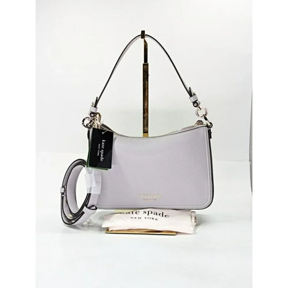 Kate Spade New York Hudson Pebbled Leather Convertible Crossbody (MSRP $248)
